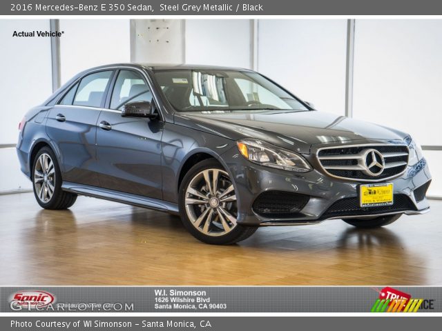 2016 Mercedes-Benz E 350 Sedan in Steel Grey Metallic