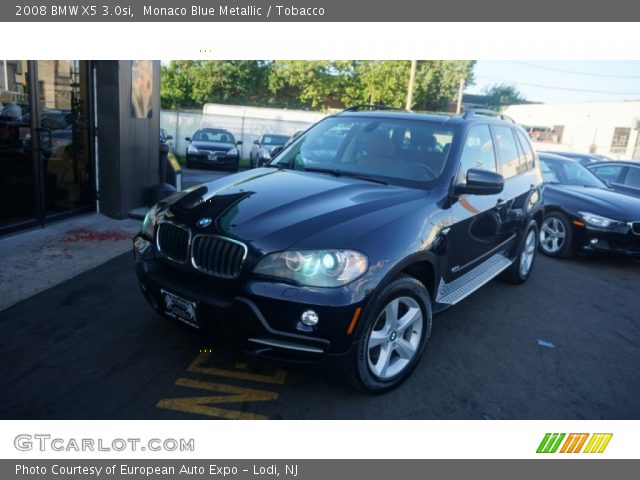 2008 BMW X5 3.0si in Monaco Blue Metallic