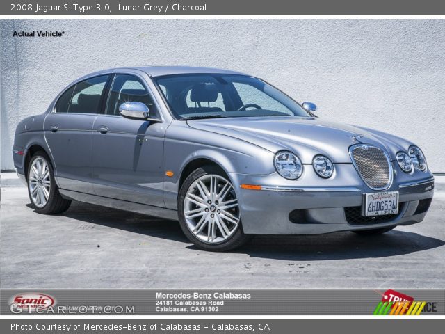 2008 Jaguar S-Type 3.0 in Lunar Grey