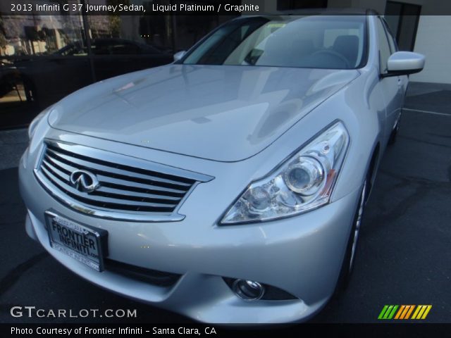 2013 Infiniti G 37 Journey Sedan in Liquid Platinum