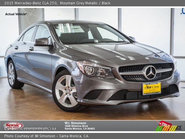 2015 Mercedes-Benz CLA 250 in Mountain Grey Metallic