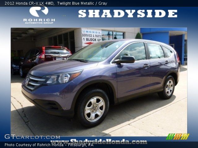 2012 Honda CR-V LX 4WD in Twilight Blue Metallic
