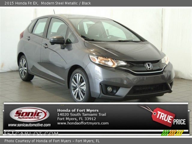2015 Honda Fit EX in Modern Steel Metallic
