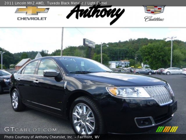 2011 Lincoln MKZ AWD in Tuxedo Black Metallic
