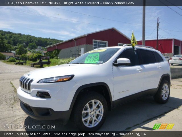 2014 Jeep Cherokee Latitude 4x4 in Bright White