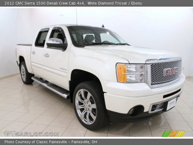 2012 GMC Sierra 1500 Denali Crew Cab 4x4 in White Diamond Tricoat