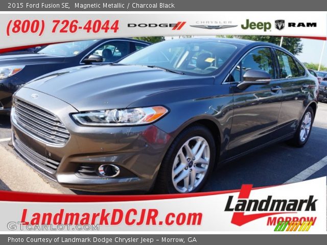 2015 Ford Fusion SE in Magnetic Metallic
