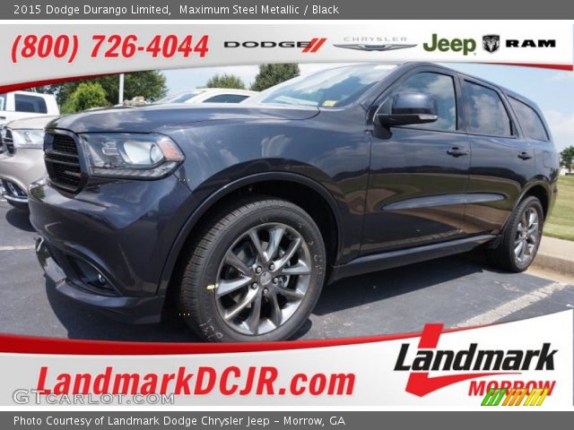 2015 Dodge Durango Limited in Maximum Steel Metallic