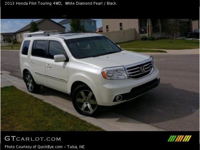 2013 Honda Pilot Touring 4WD in White Diamond Pearl