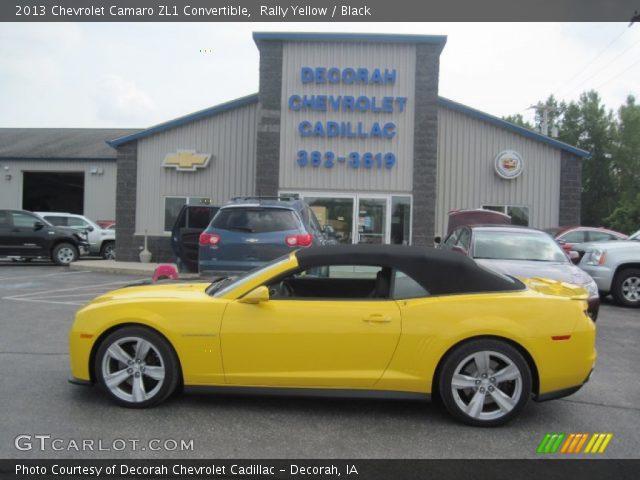 2013 Chevrolet Camaro ZL1 Convertible in Rally Yellow