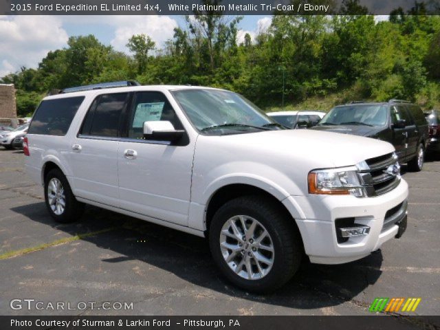 2015 Ford Expedition EL Limited 4x4 in White Platinum Metallic Tri-Coat