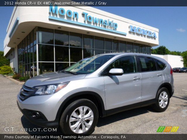 2012 Honda CR-V EX 4WD in Alabaster Silver Metallic