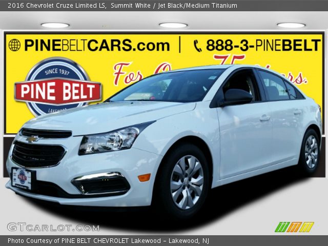 2016 Chevrolet Cruze Limited LS in Summit White