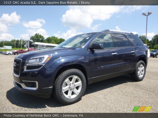 2015 GMC Acadia SLE in Dark Sapphire Blue Metallic