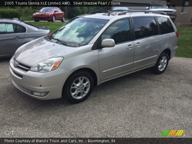 2005 Toyota Sienna XLE Limited AWD in Silver Shadow Pearl