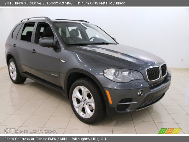 2013 BMW X5 xDrive 35i Sport Activity in Platinum Gray Metallic