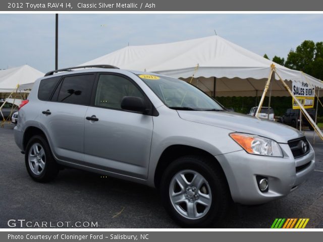 2012 Toyota RAV4 I4 in Classic Silver Metallic