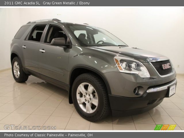 2011 GMC Acadia SL in Gray Green Metallic