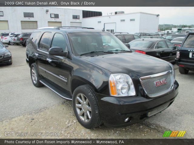 2009 GMC Yukon Denali AWD in Onyx Black