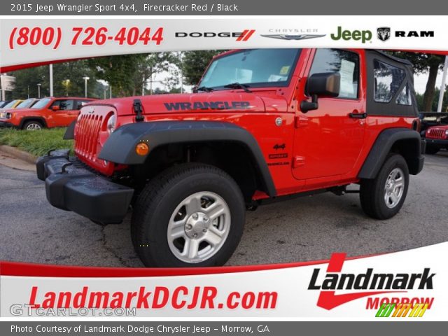 2015 Jeep Wrangler Sport 4x4 in Firecracker Red