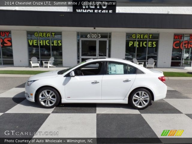 2014 Chevrolet Cruze LTZ in Summit White