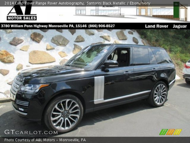 2014 Land Rover Range Rover Autobiography in Santorini Black Metallic