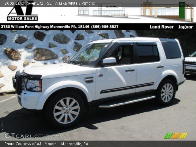 2009 Land Rover LR2 HSE in Alaska White