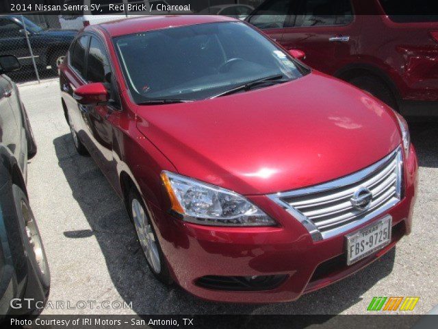2014 Nissan Sentra SV in Red Brick