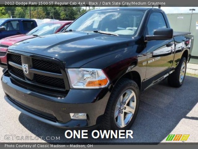 2012 Dodge Ram 1500 ST Regular Cab 4x4 in Black