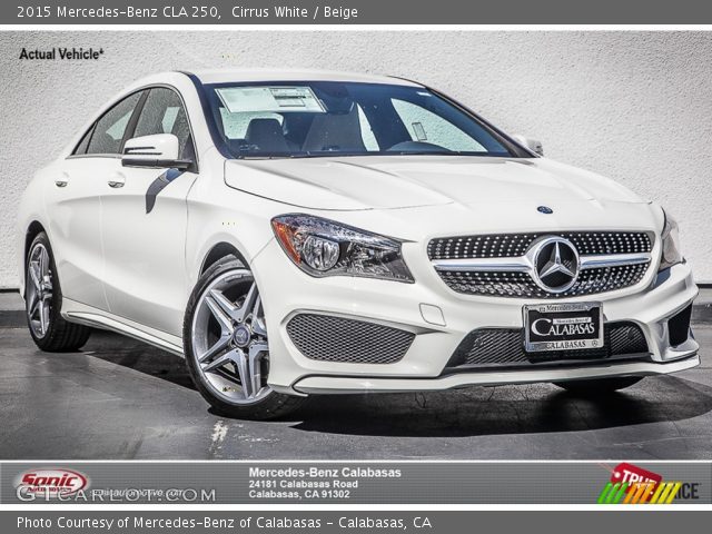 2015 Mercedes-Benz CLA 250 in Cirrus White