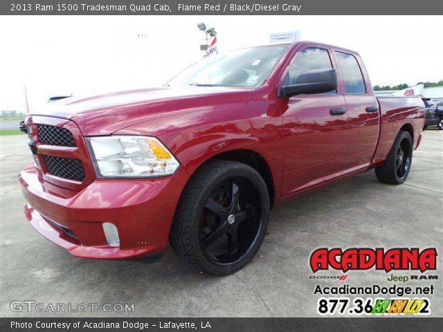 2013 Ram 1500 Tradesman Quad Cab in Flame Red