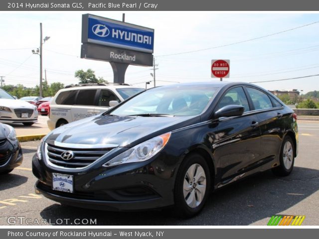 2014 Hyundai Sonata GLS in Pacific Blue Pearl