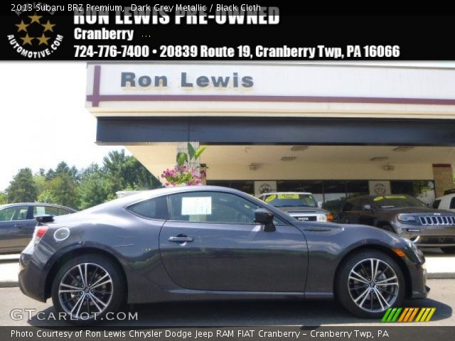 2013 Subaru BRZ Premium in Dark Grey Metallic