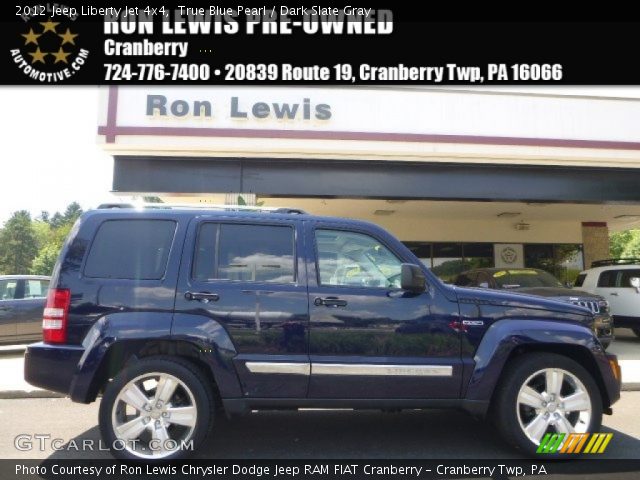 2012 Jeep Liberty Jet 4x4 in True Blue Pearl