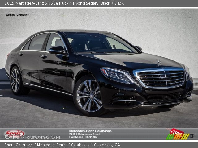 2015 Mercedes-Benz S 550e Plug-In Hybrid Sedan in Black