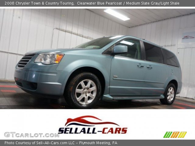 2008 Chrysler Town & Country Touring in Clearwater Blue Pearlcoat
