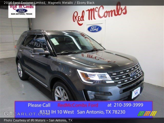 2016 Ford Explorer Limited in Magnetic Metallic