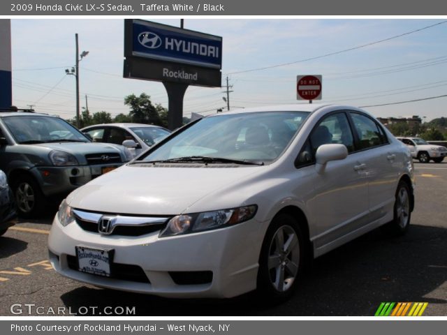 2009 Honda Civic LX-S Sedan in Taffeta White