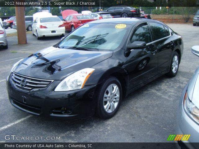 2012 Nissan Altima 2.5 S in Super Black