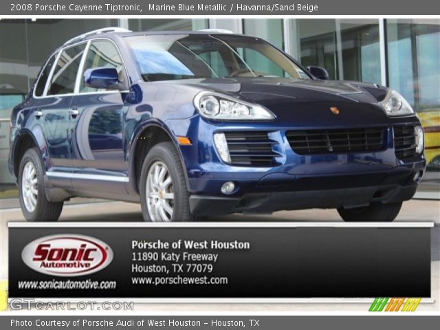 2008 Porsche Cayenne Tiptronic in Marine Blue Metallic