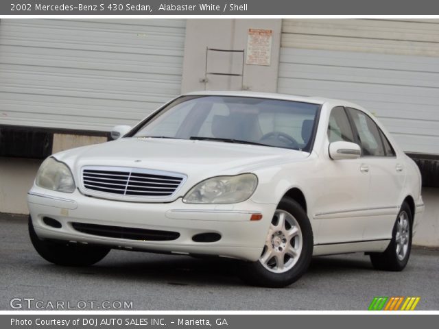 2002 Mercedes-Benz S 430 Sedan in Alabaster White