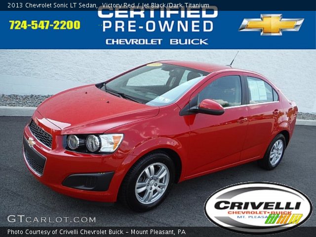 2013 Chevrolet Sonic LT Sedan in Victory Red