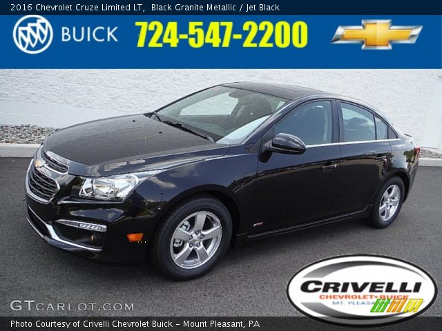 2016 Chevrolet Cruze Limited LT in Black Granite Metallic