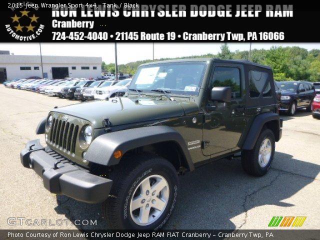 2015 Jeep Wrangler Sport 4x4 in Tank
