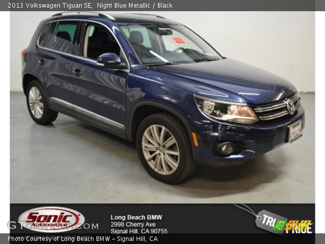 2013 Volkswagen Tiguan SE in Night Blue Metallic