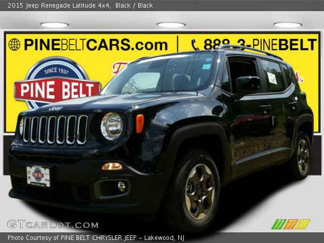 2015 Jeep Renegade Latitude 4x4 in Black