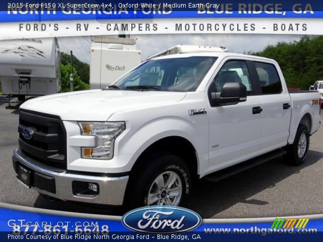 2015 Ford F150 XL SuperCrew 4x4 in Oxford White