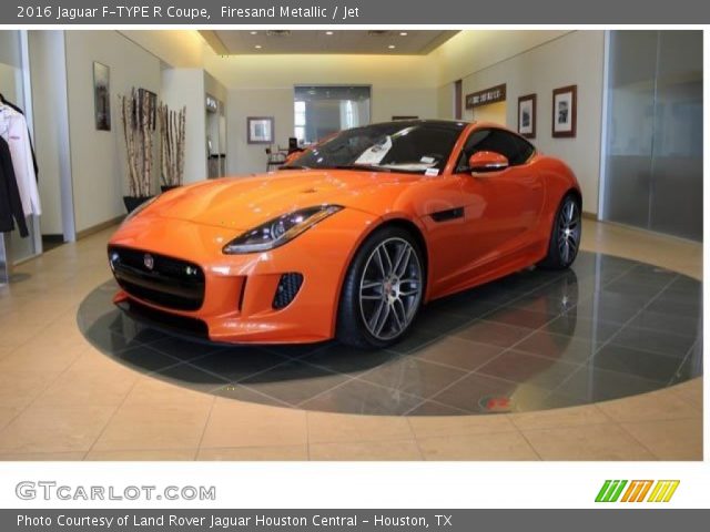 2016 Jaguar F-TYPE R Coupe in Firesand Metallic