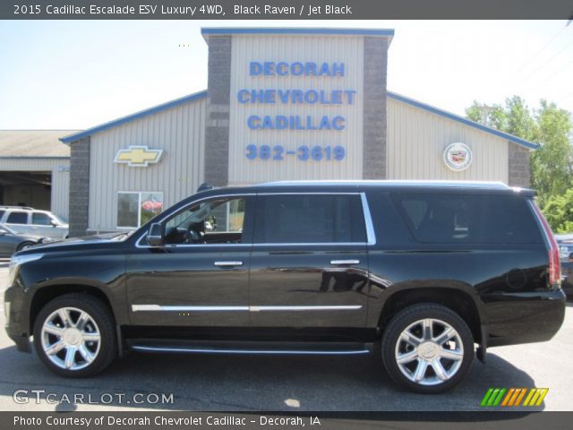 2015 Cadillac Escalade ESV Luxury 4WD in Black Raven