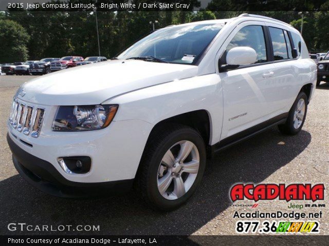 2015 Jeep Compass Latitude in Bright White